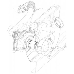W0000564  -  Duct - Coupling Front Air Inlet 